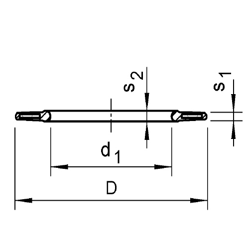 EPDM Runddichtung NW110 mit Dichtlippe -  - Die