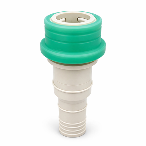 Trockenkupplung, Kupplungsdose mit Schlaucht&uuml;lle